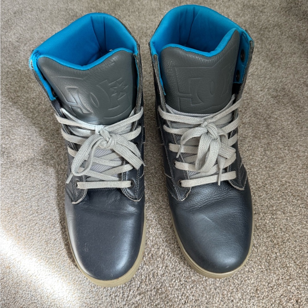 DC Leather High-Tops. DC LIFE COLLECTION ADMIRAL (MARITIME)
